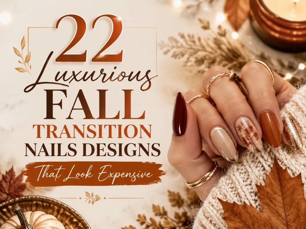 22 Luxurious Fall Transition Nails Designs That Look Expensive
